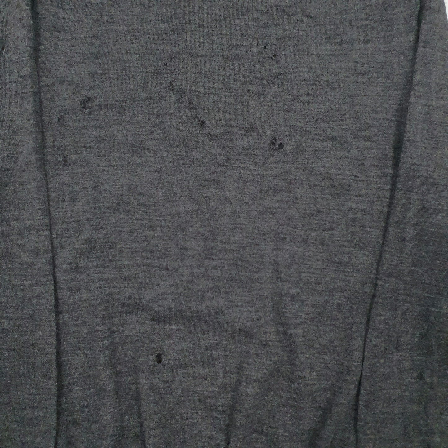 Womens Grey Polo Ralph Lauren  V Neck Jumper