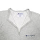 Womens Grey Champion Raglan Quarter Zip Jumper