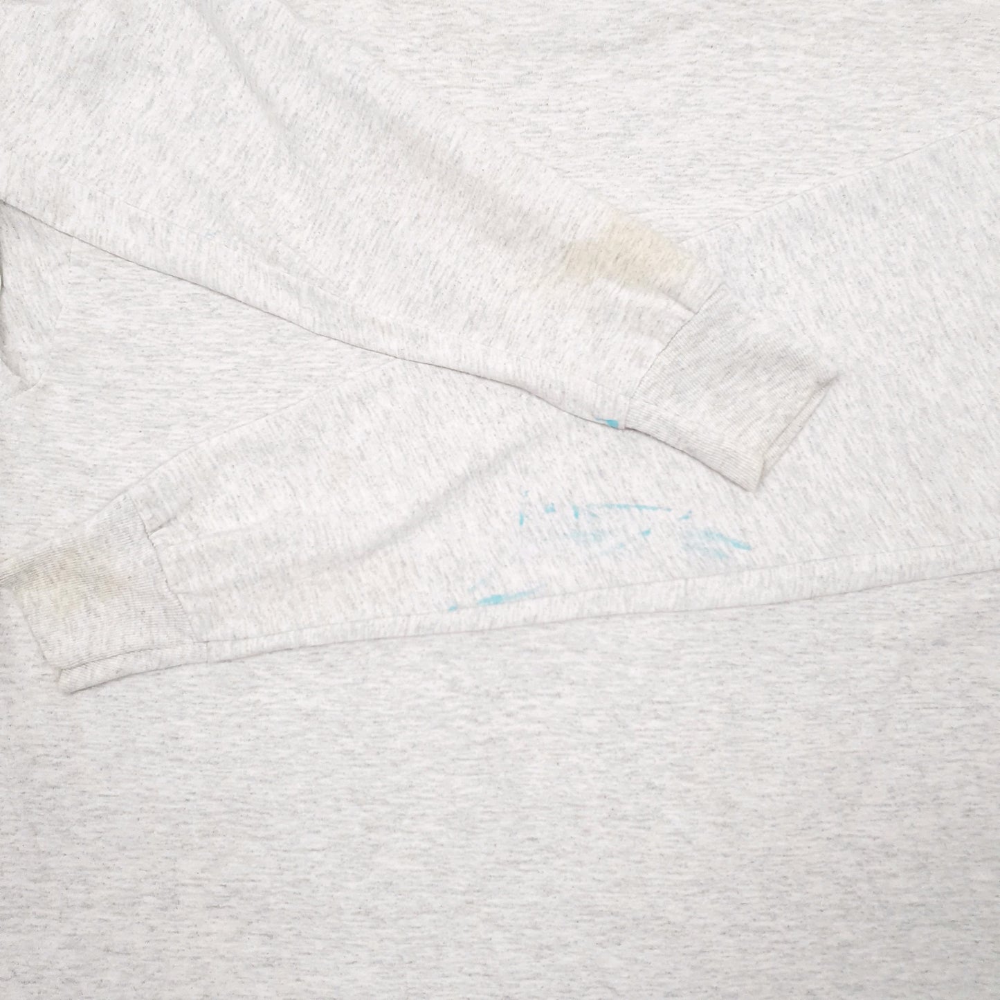 Mens Grey Screen Stars Single Stitch Vintage 90s Long Sleeve T Shirt