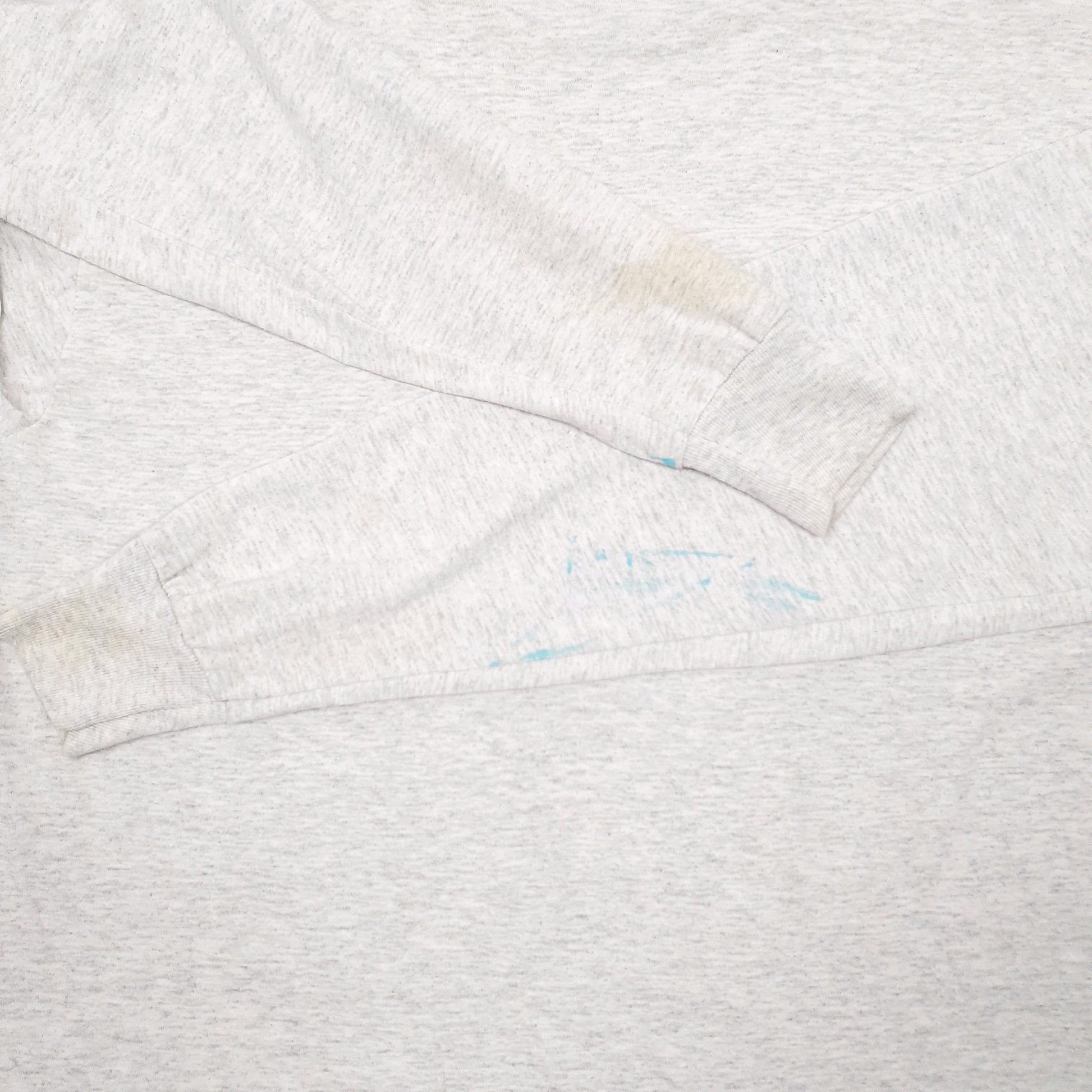 Mens Grey Screen Stars Single Stitch Vintage 90s Long Sleeve T Shirt