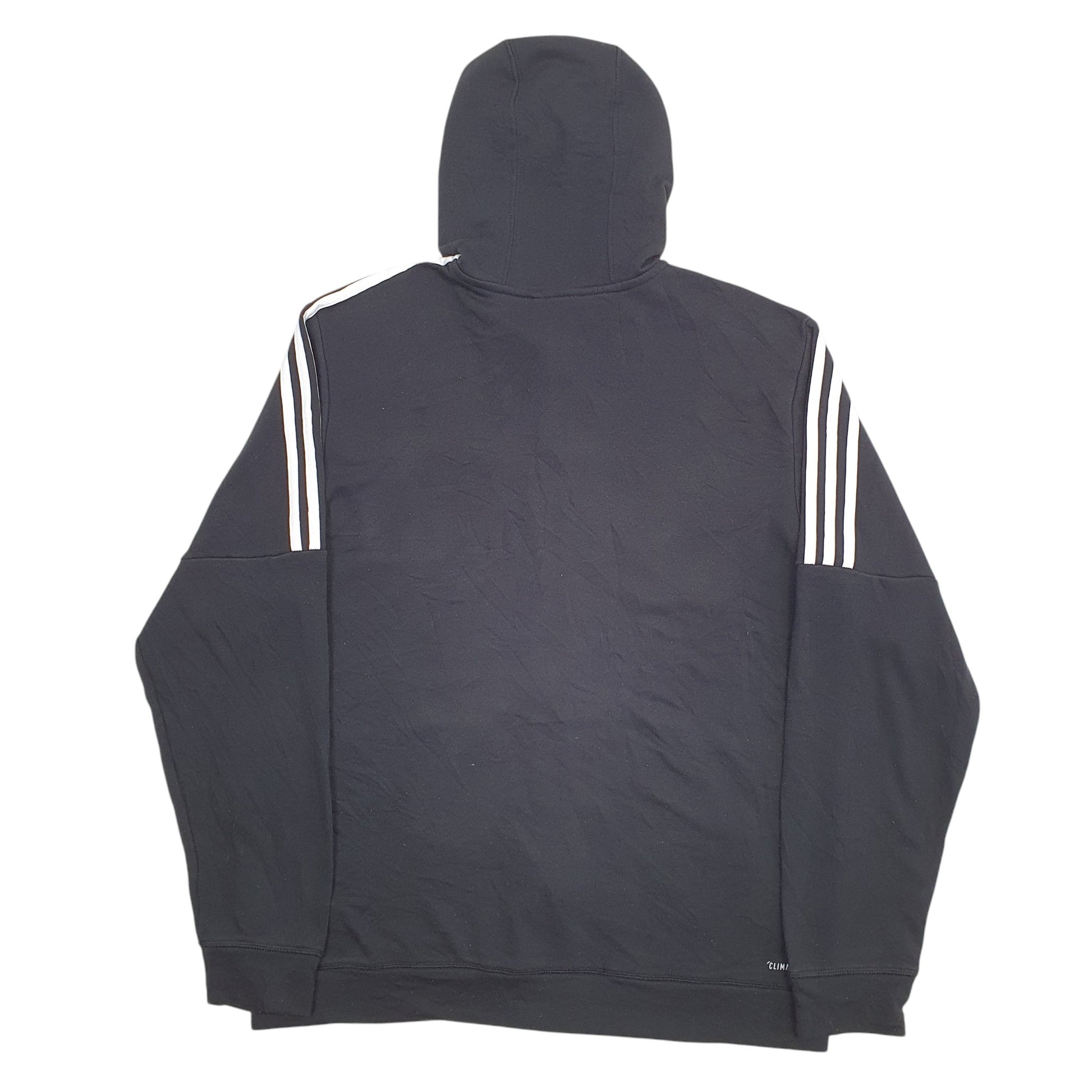 Mens Black Adidas  Full Zip Jumper