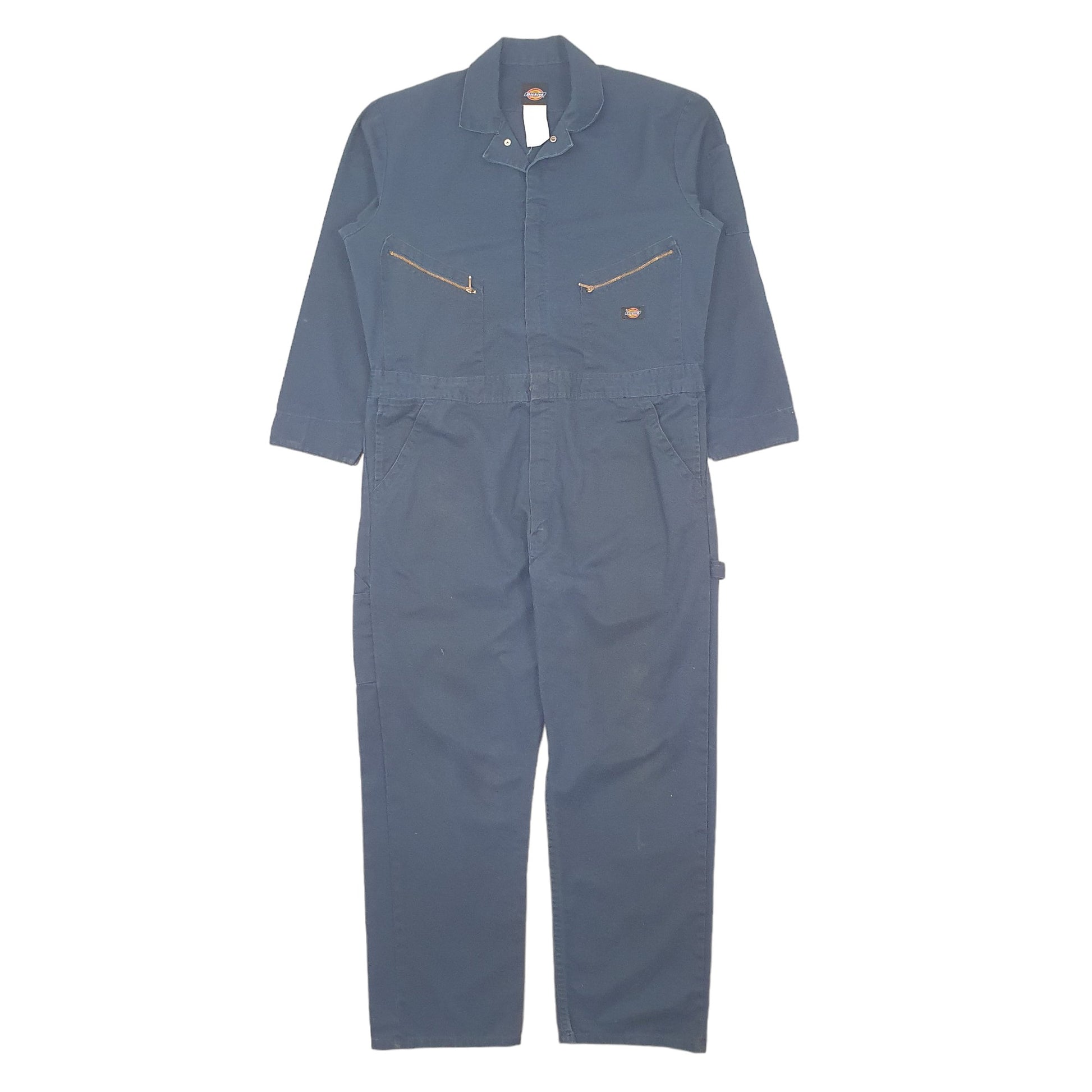 Mens Navy Dickies Overalls Coveralls  Coat