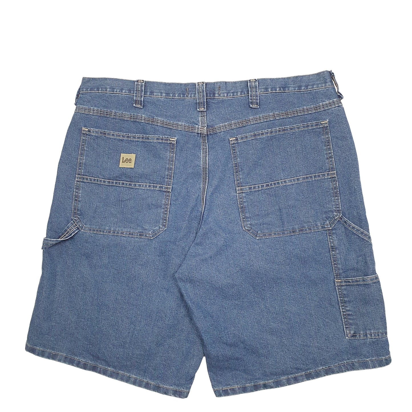 Mens Blue Lee  Carpenter Shorts