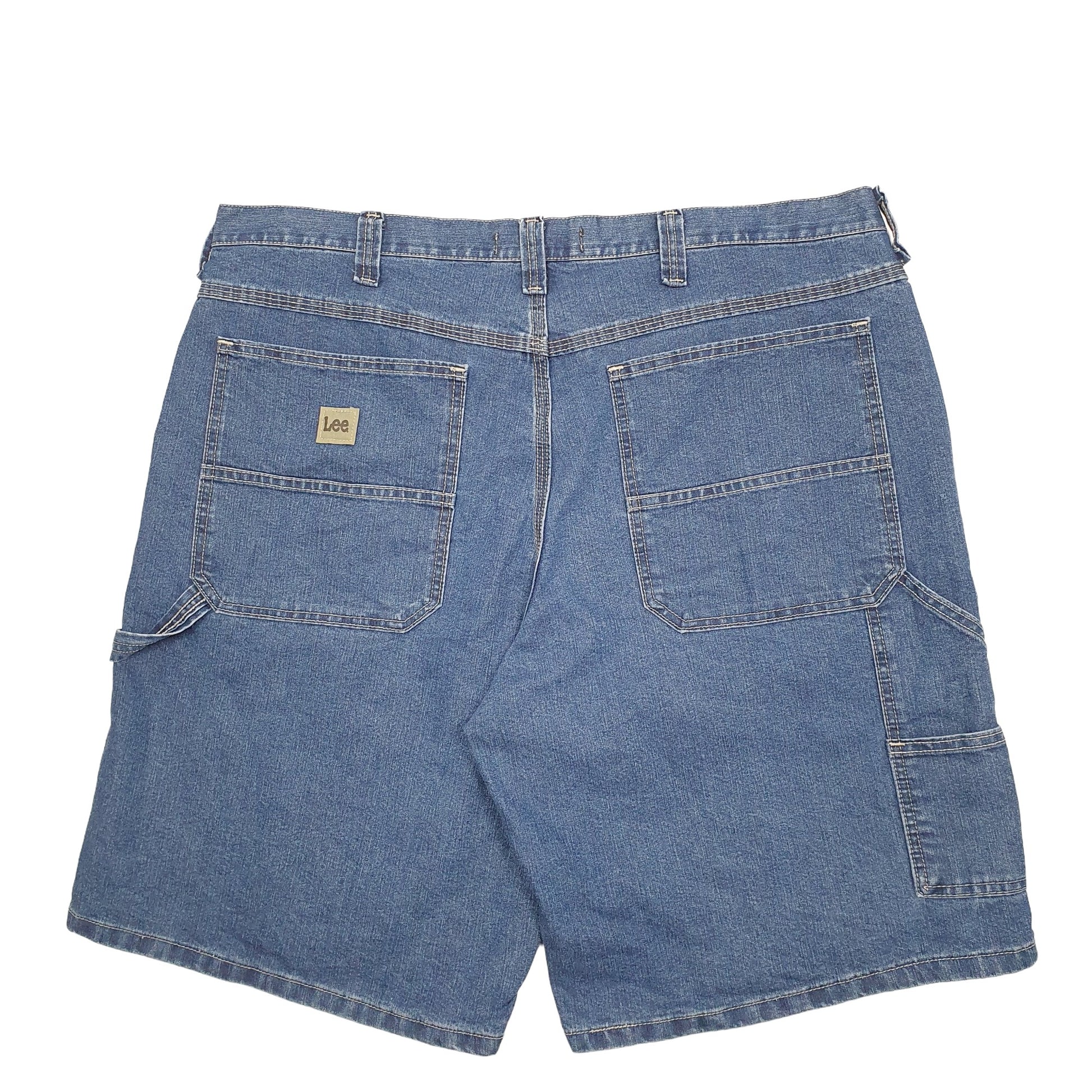 Mens Blue Lee  Carpenter Shorts