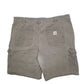 Womens Khaki Carhartt Workwear Cargo Shorts