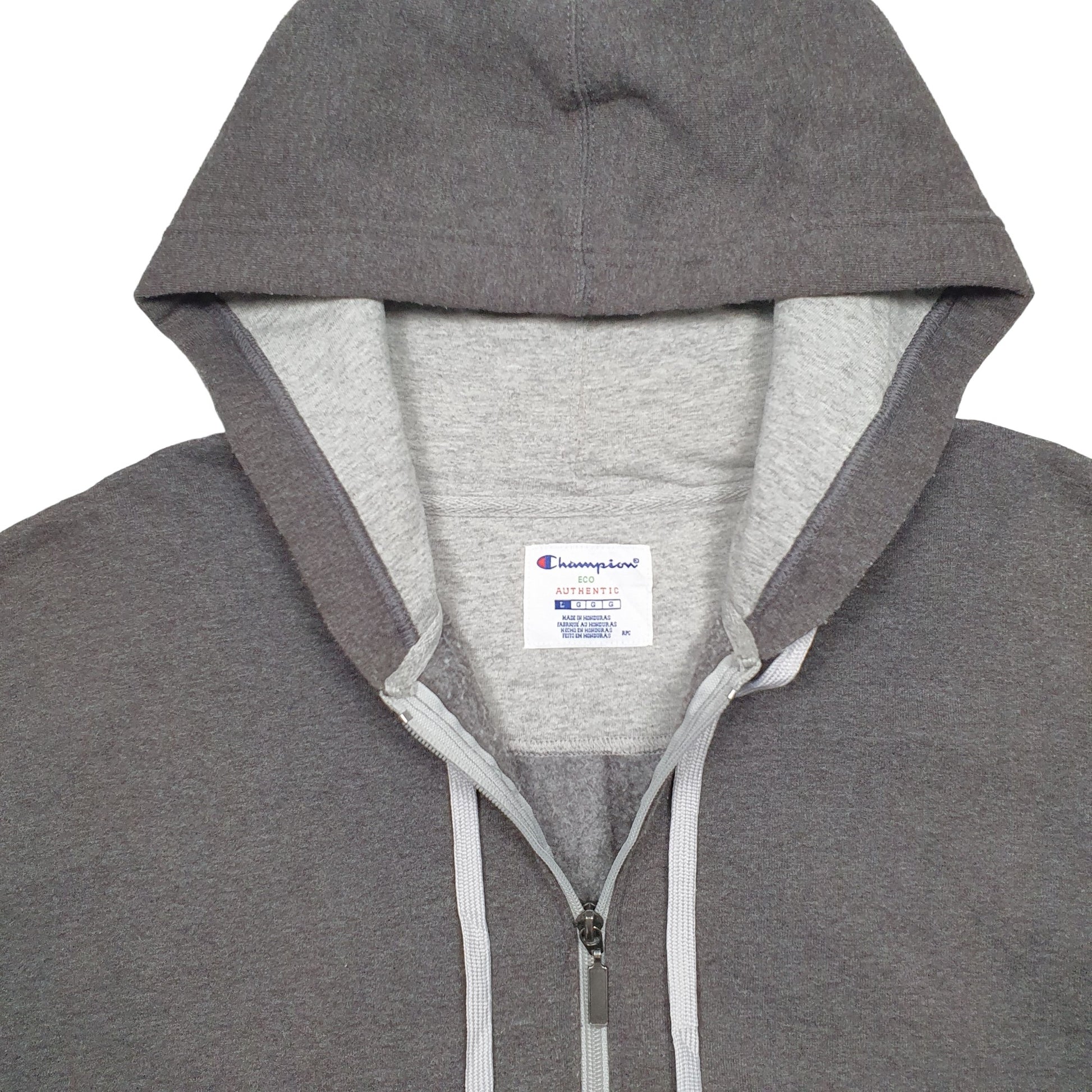 Mens Grey Champion  Full Zip Jumper
