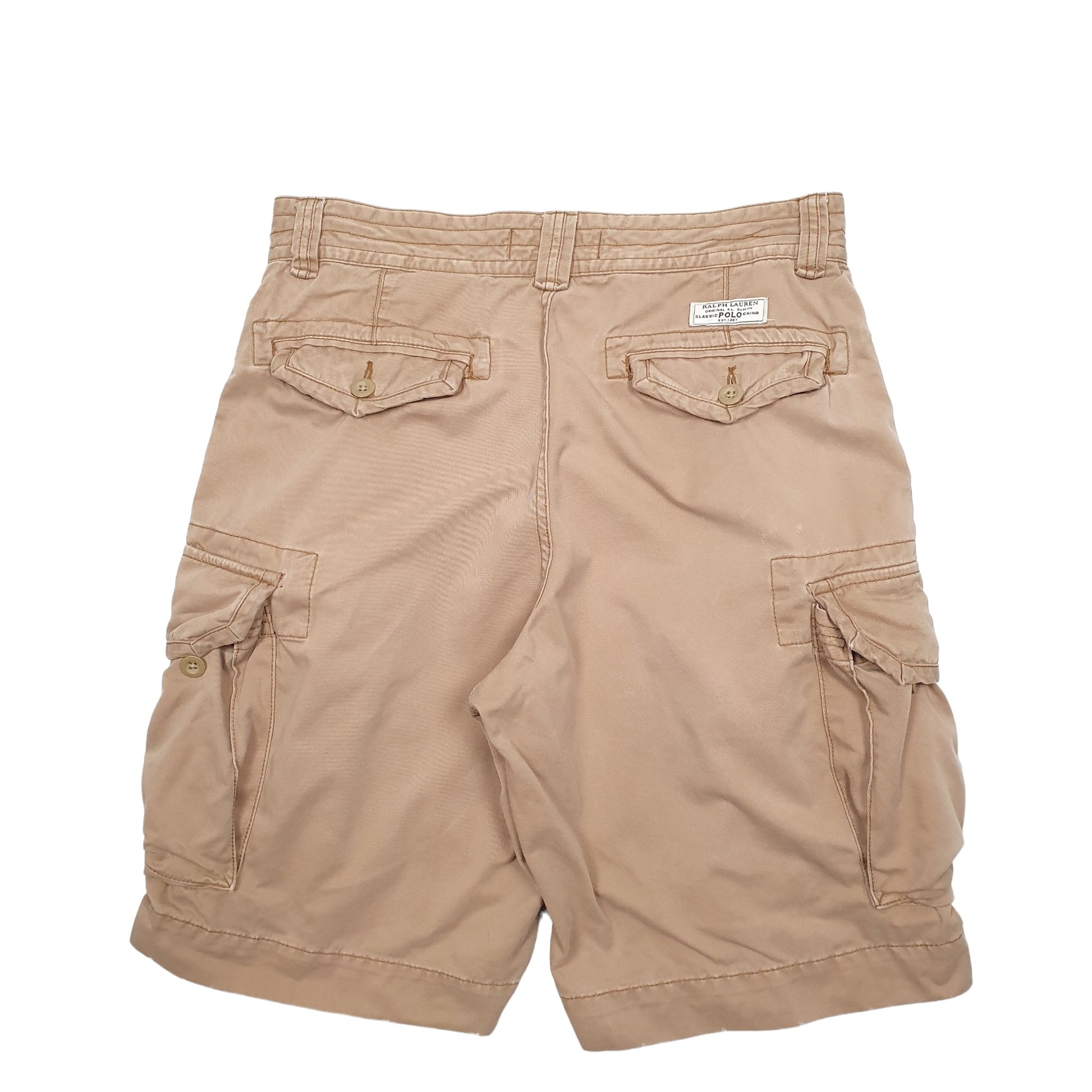 Mens Sand Polo Ralph Lauren  Cargo Shorts