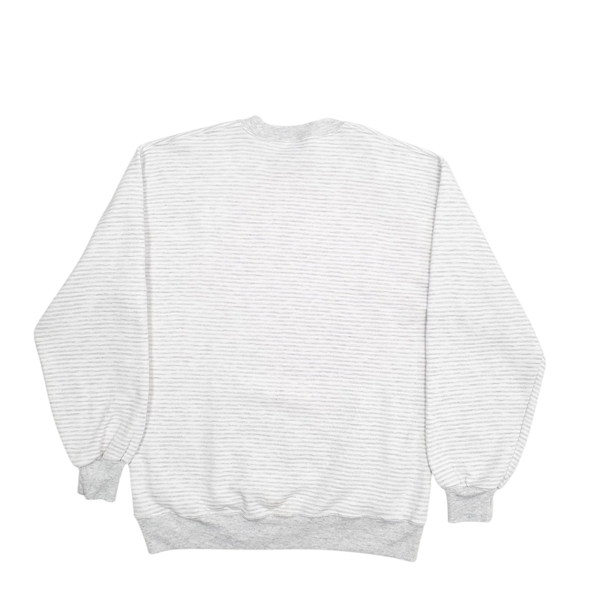 Mens Grey Jerzeez Oregon Made In USA Vintage 90's Crewneck Jumper