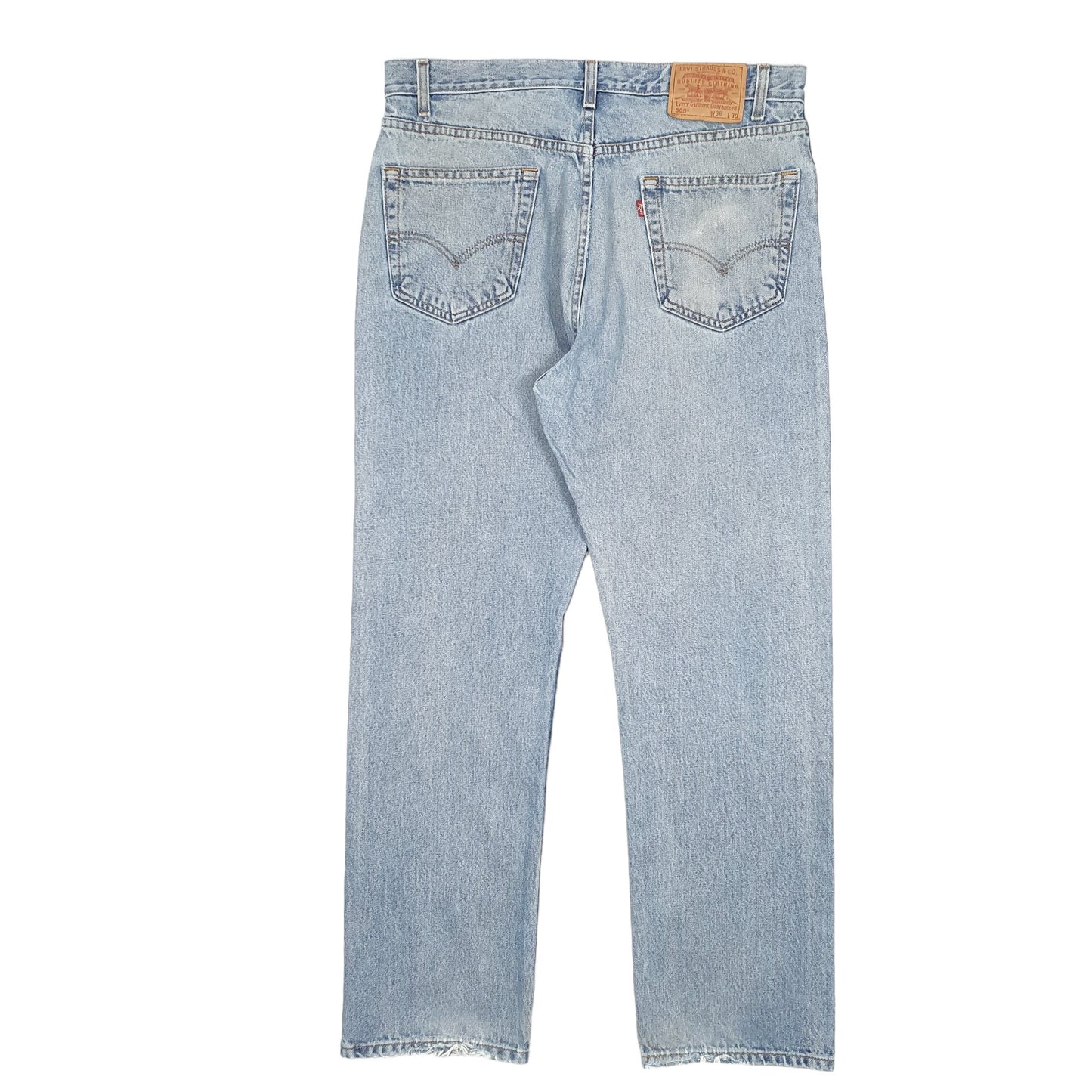 Mens Blue Levis Vintage 2000s 505 JeansW36 L30