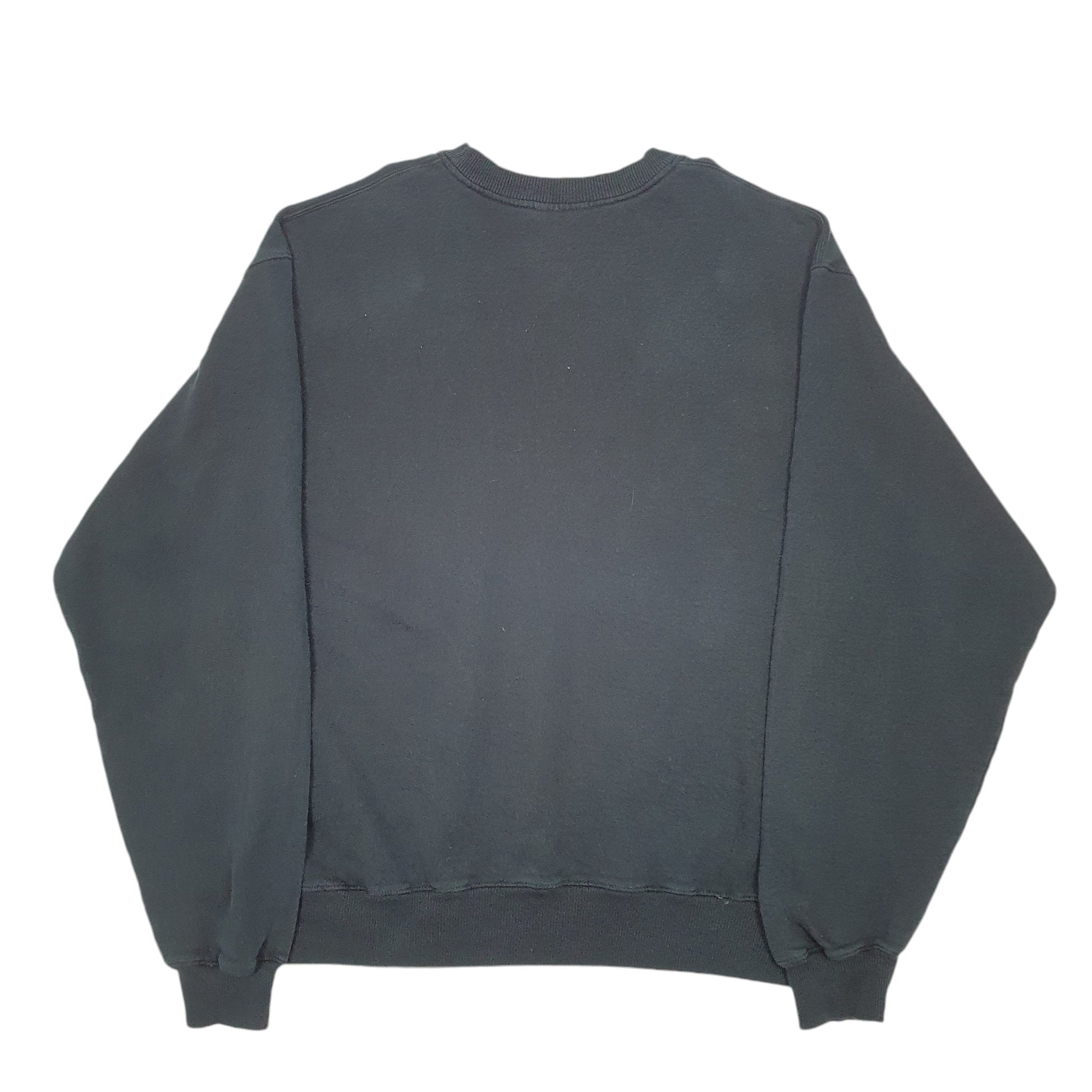 Mens Black Champion  Crewneck Jumper