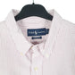 Mens White Polo Ralph Lauren Oxford Long Sleeve Shirt