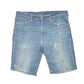 Mens Blue Levis Denim Jeans Jorts 541 Cut Offs Denim Shorts