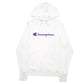 Womens White Champion  Hoodie Jumper