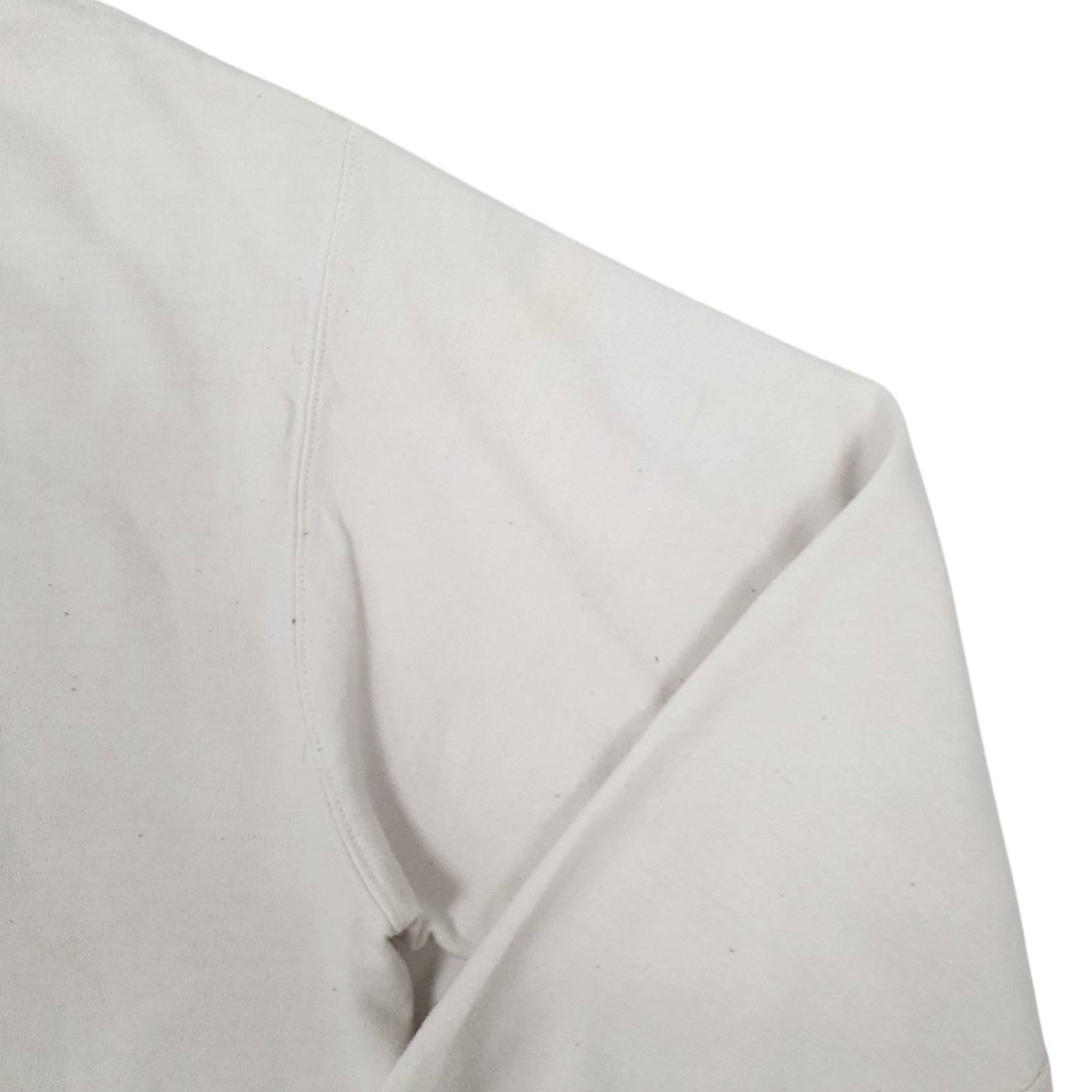 Mens White Champion  Crewneck Jumper