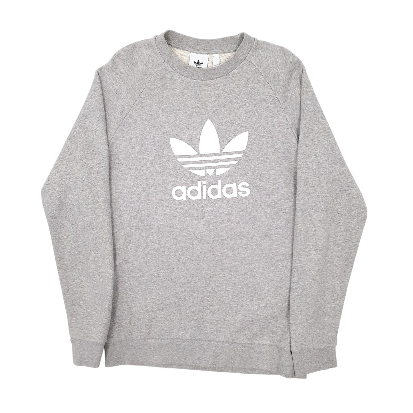Mens Grey Adidas  Crewneck Jumper