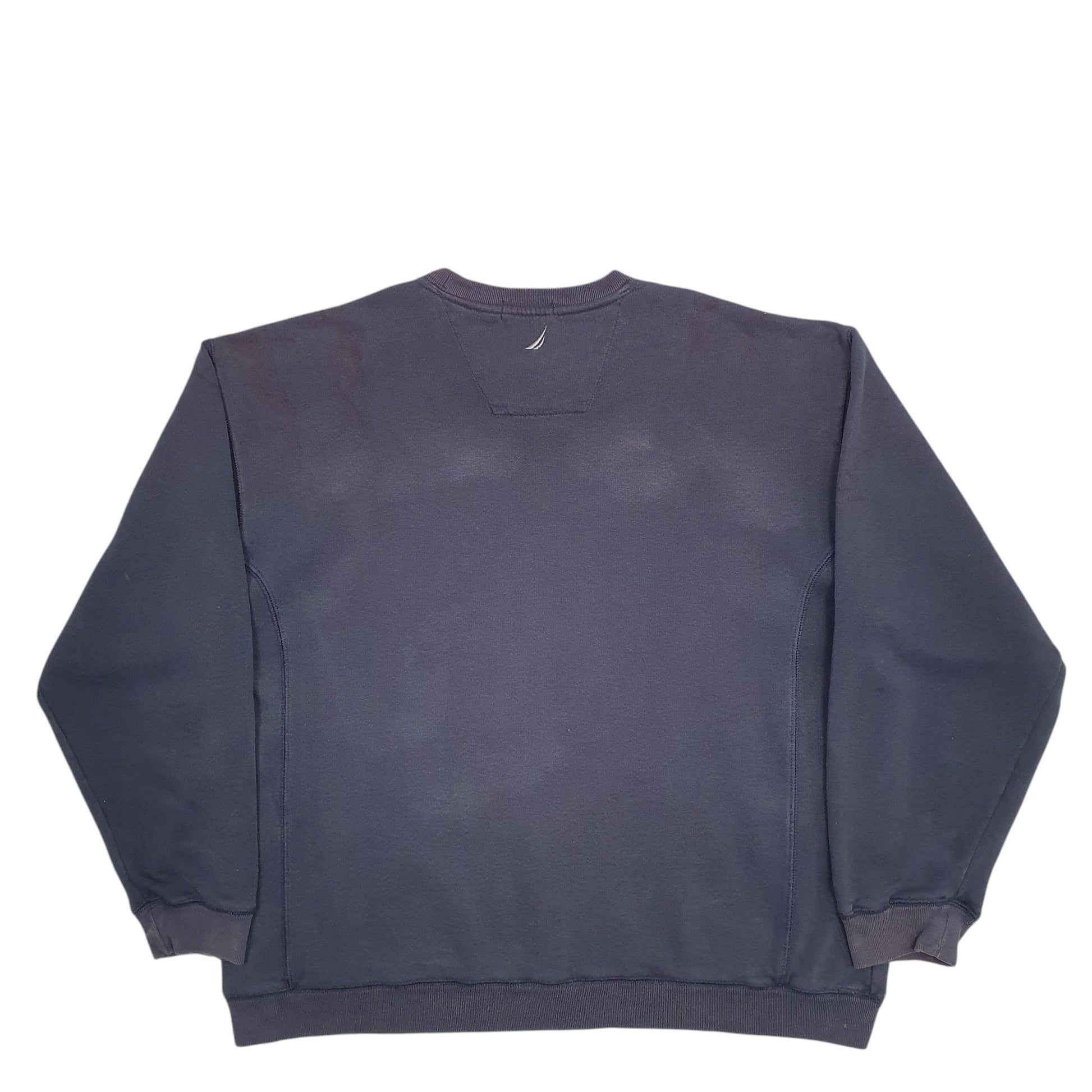Mens Navy Nautica  Crewneck Jumper