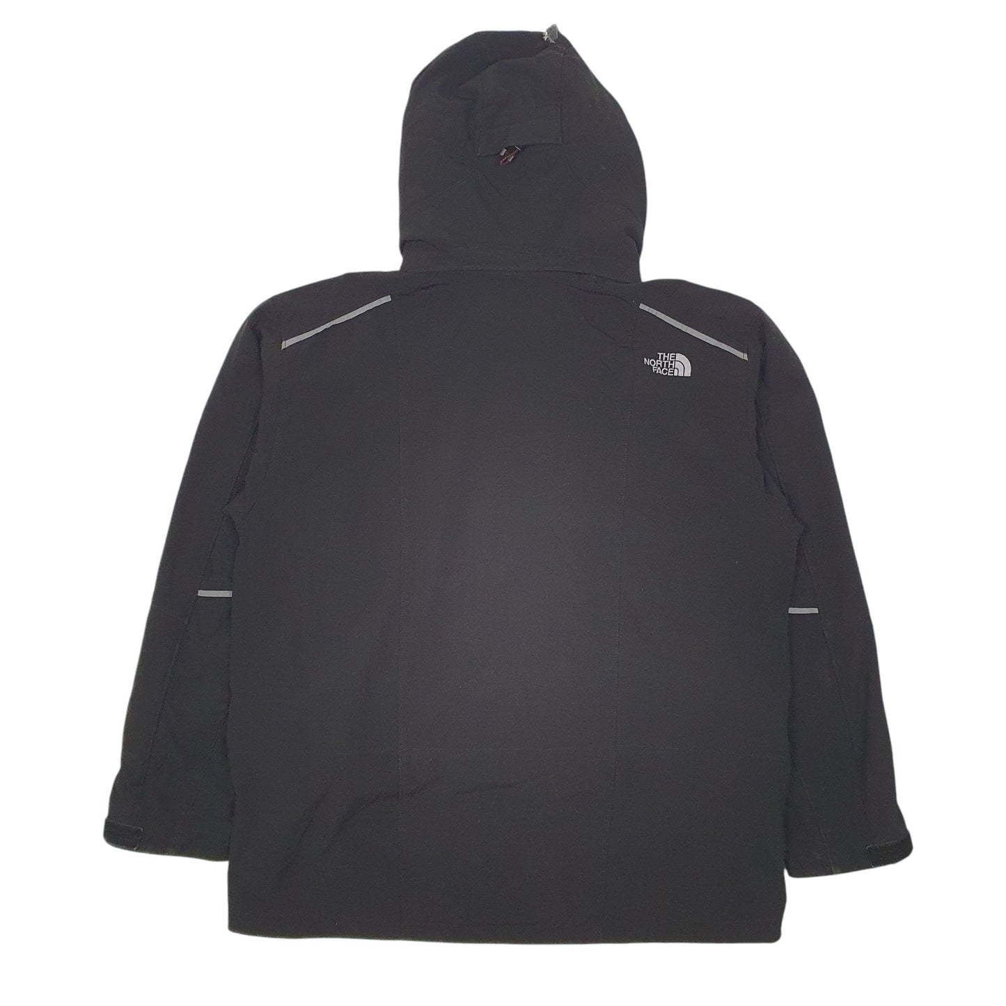 Mens Black The North Face Fleece Lined  Coat