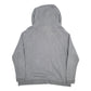Mens Grey Nike Spellout Hoodie Jumper