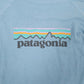 Mens Blue Patagonia  Long Sleeve T Shirt