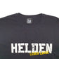 Mens Black Bo Helden Legenden Spellout Short Sleeve T Shirt