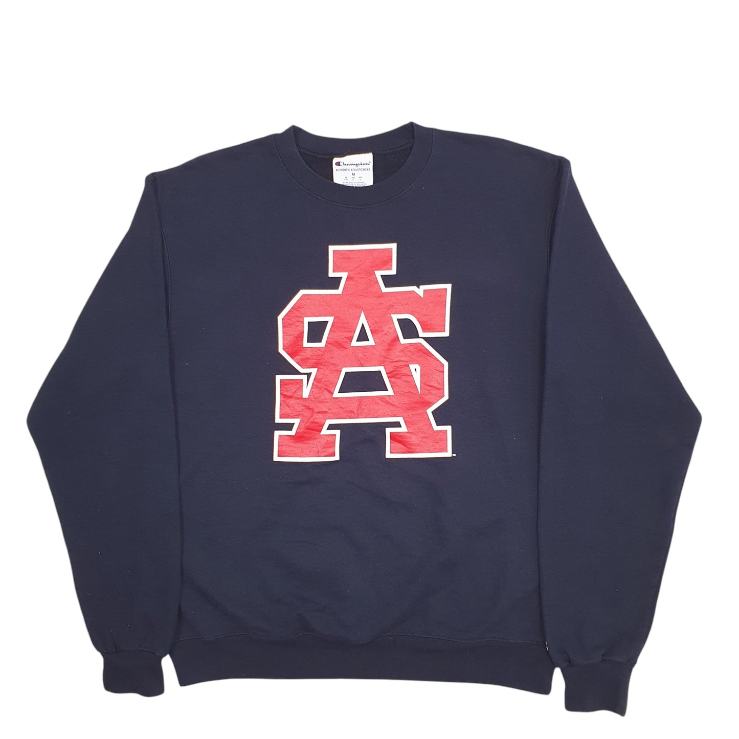 Mens Navy Champion  Crewneck Jumper