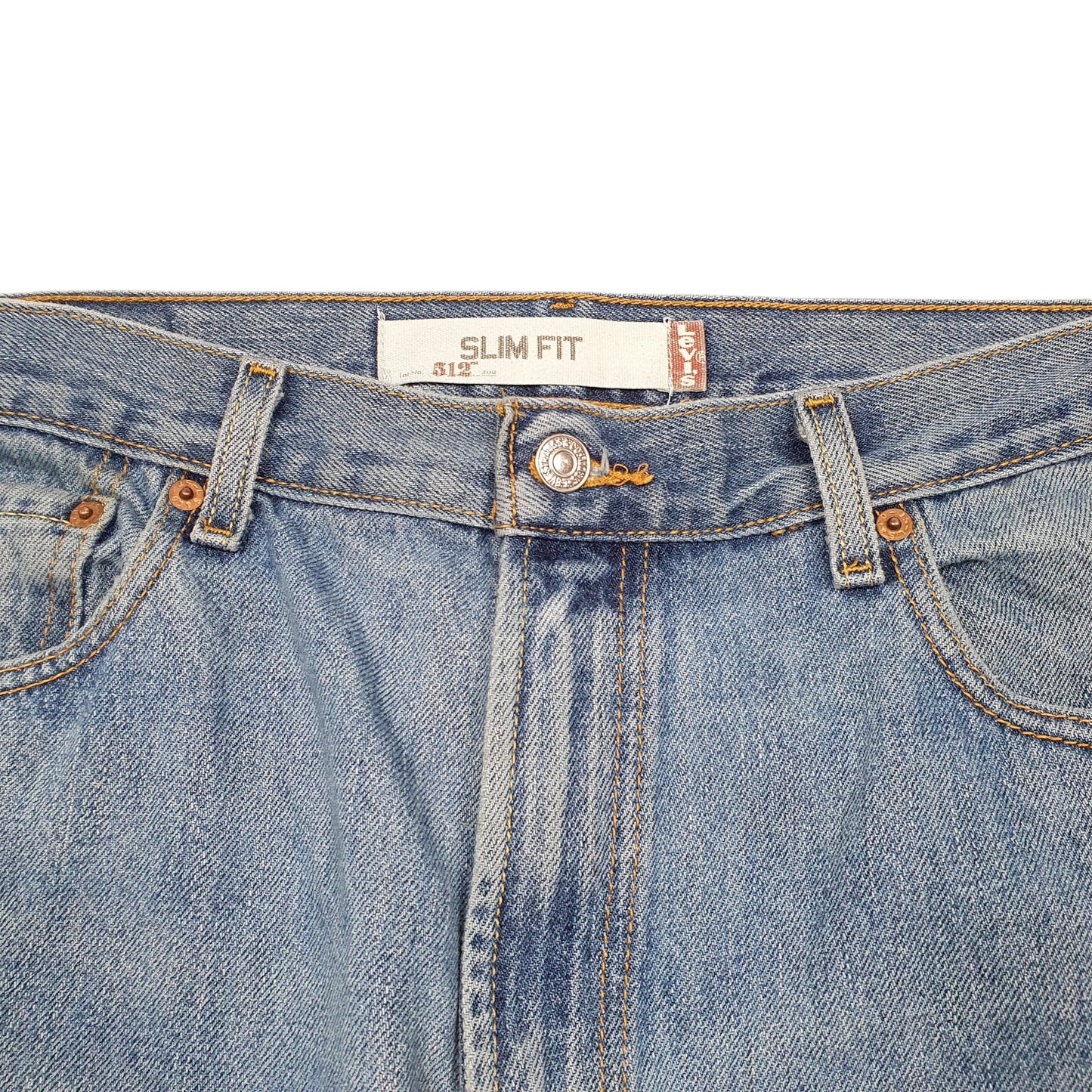 Mens Blue Levis  512 JeansW36 L34