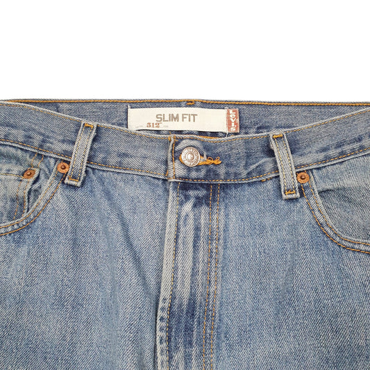Mens Blue Levis  512 JeansW36 L34