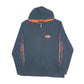 Mens Black Harley Davidson Motorcycles Hoodie Full Zip Jumper