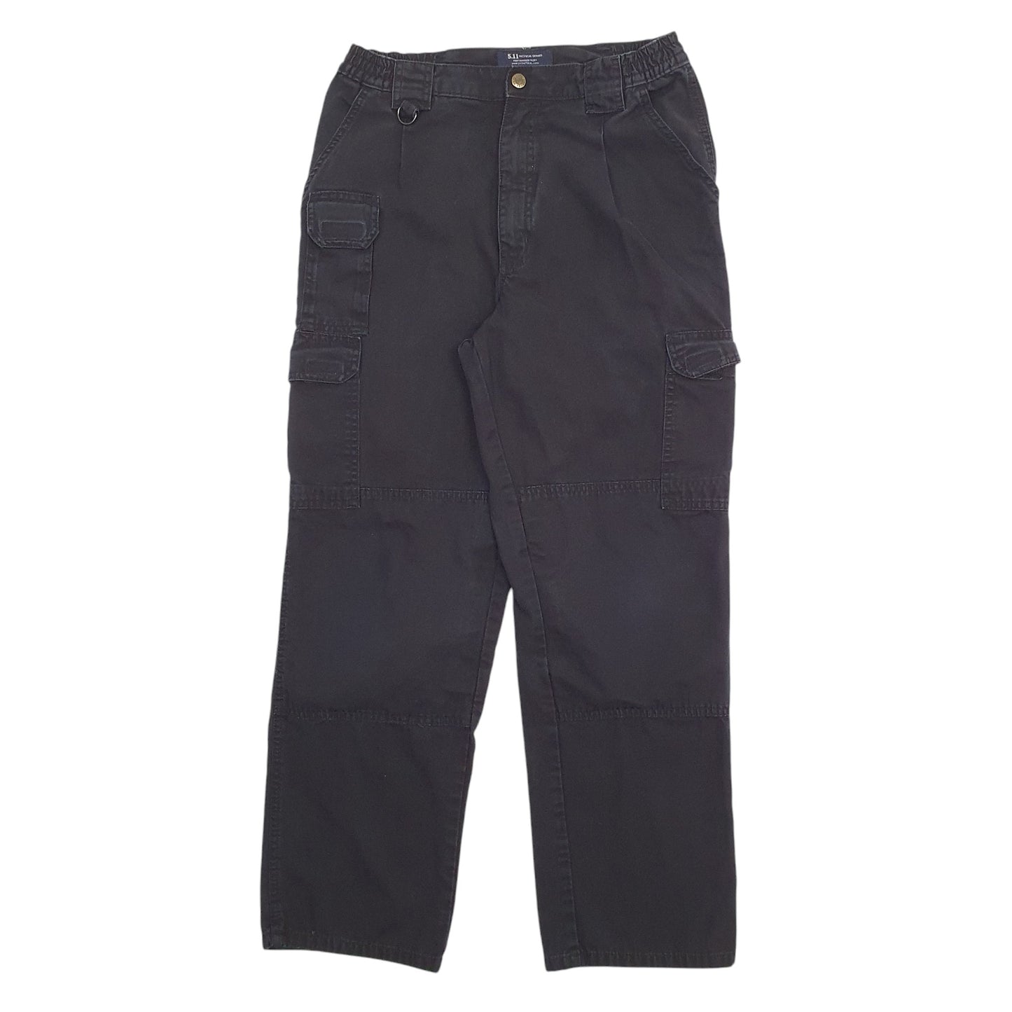 Mens Black 5.11 Tactical Kneepads Cargo Trousers