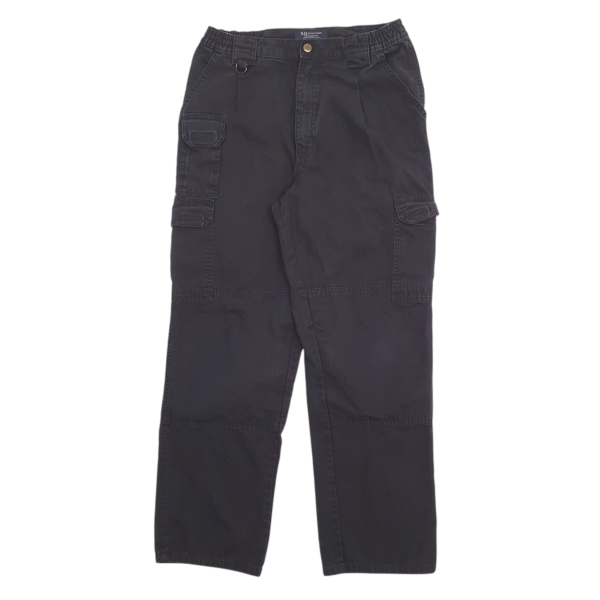 Mens Black 5.11 Tactical Kneepads Cargo Trousers