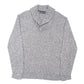Mens Navy Nautica Knit Zip Shawl Jumper