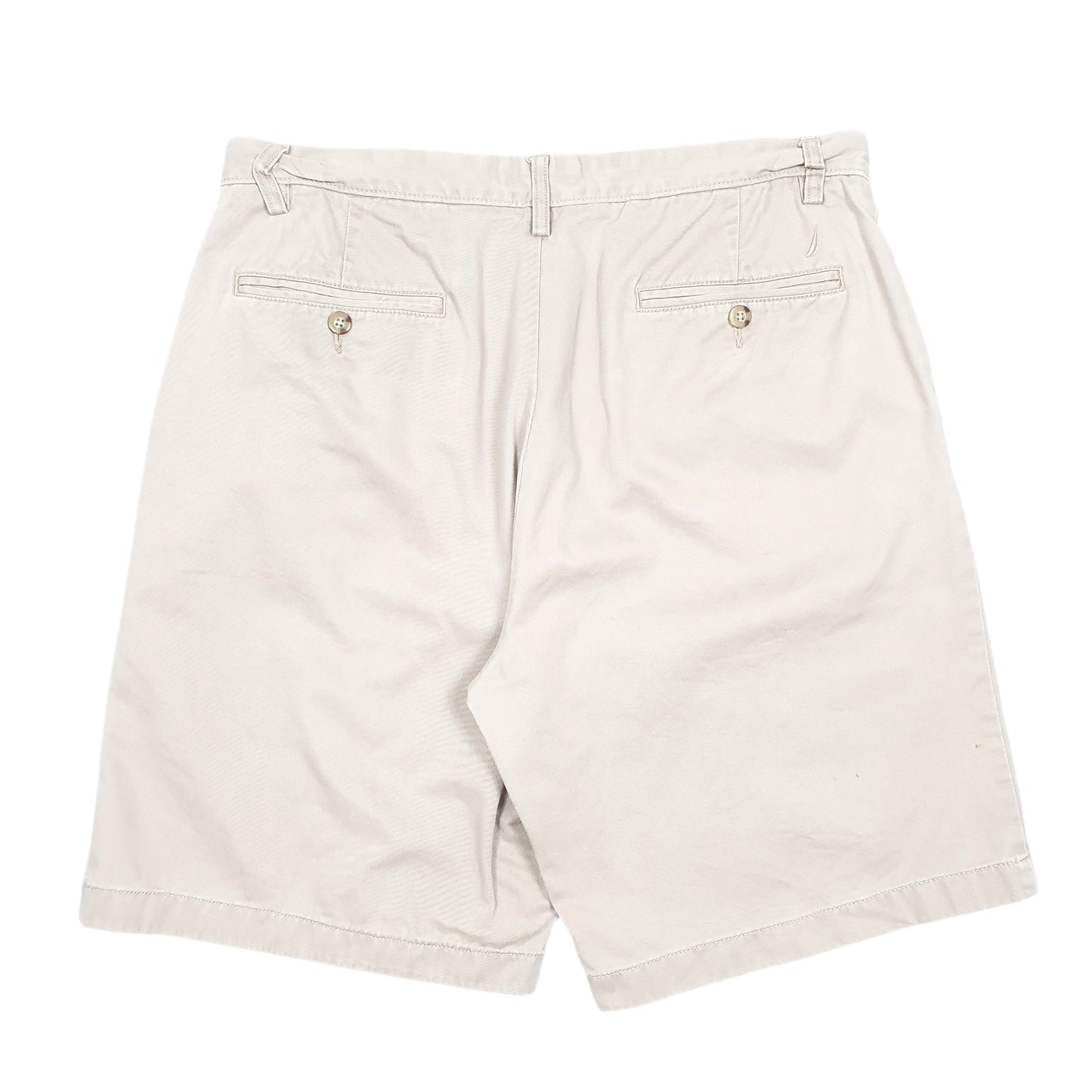 Mens Beige Nautica  Chino Shorts