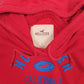Womens Red Hollister Spellout Hoodie Jumper