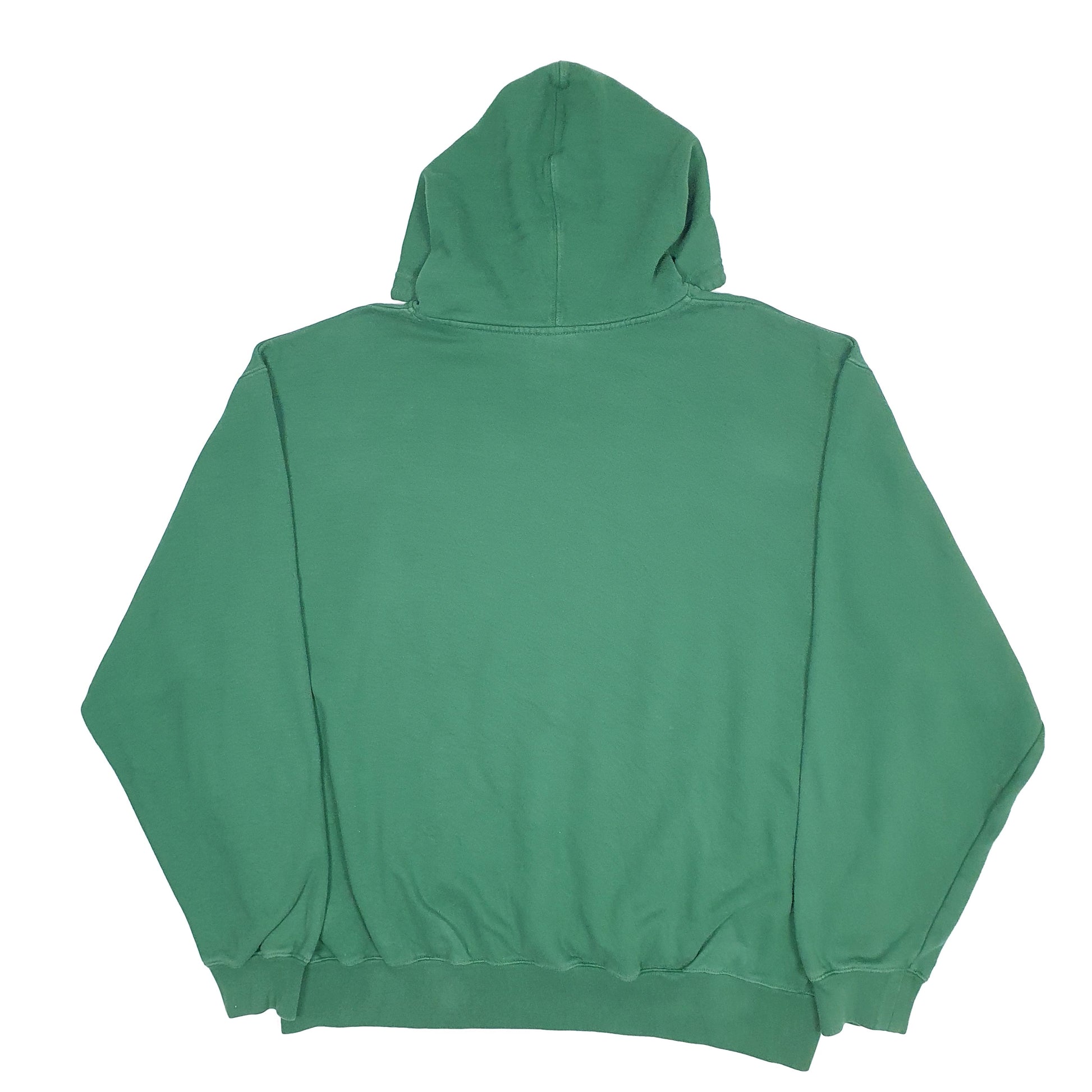 Mens Green Nike Vintage 00s Team Centre Swoosh USA College Tulane Hoodie Jumper