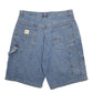 Mens Blue Lee Dungarees Carpenter Shorts