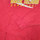 Mens Red Nike Rock Island Basketball Vintage Team 2000s Hoodie Jumper