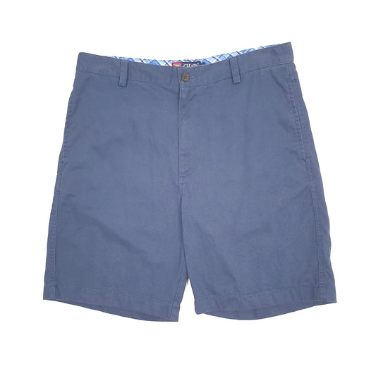 Mens Navy Chaps Deck Chino Shorts