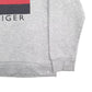 Womens Grey Tommy Hilfiger Spellout Crewneck Jumper