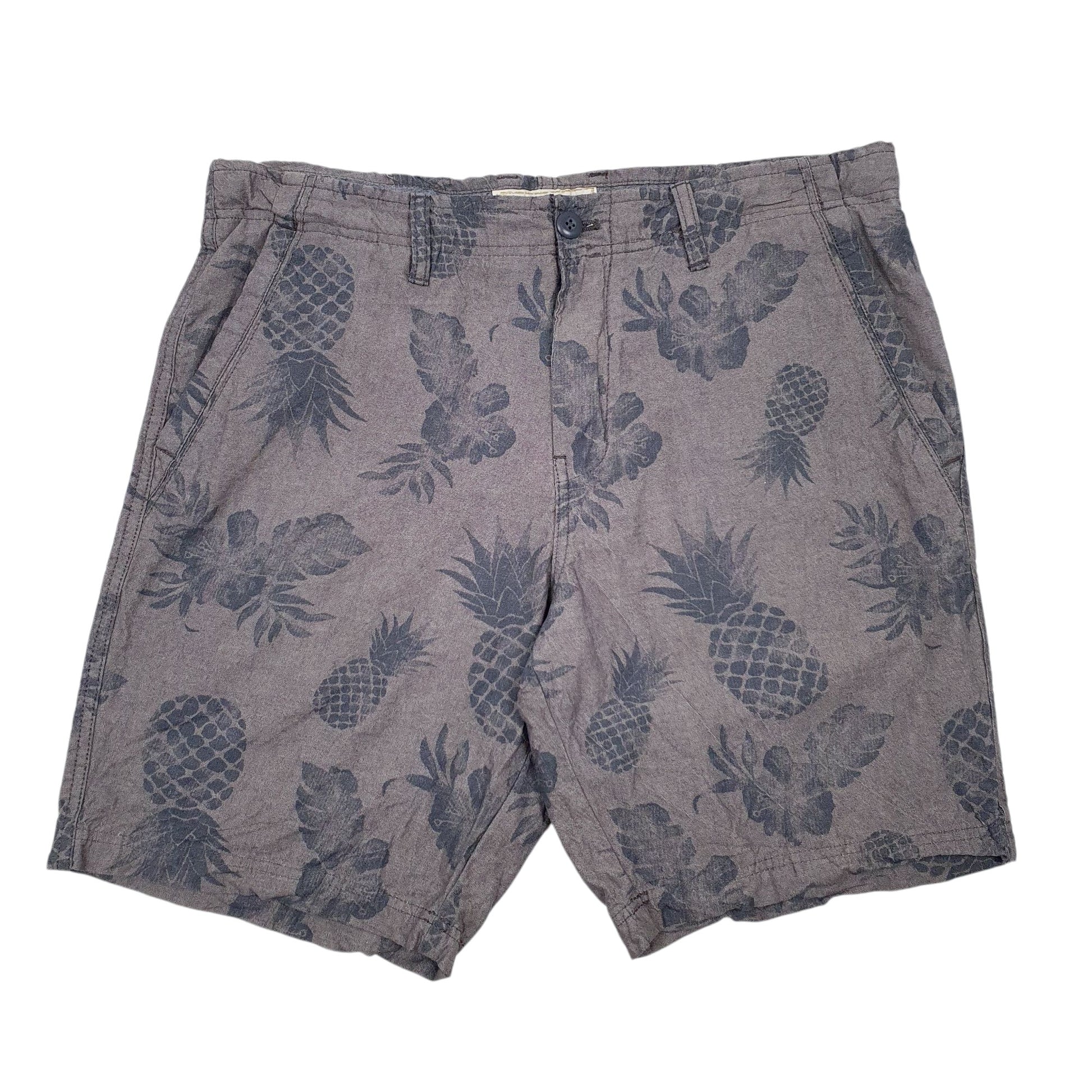 Mens Grey Island Republic  Chino Shorts