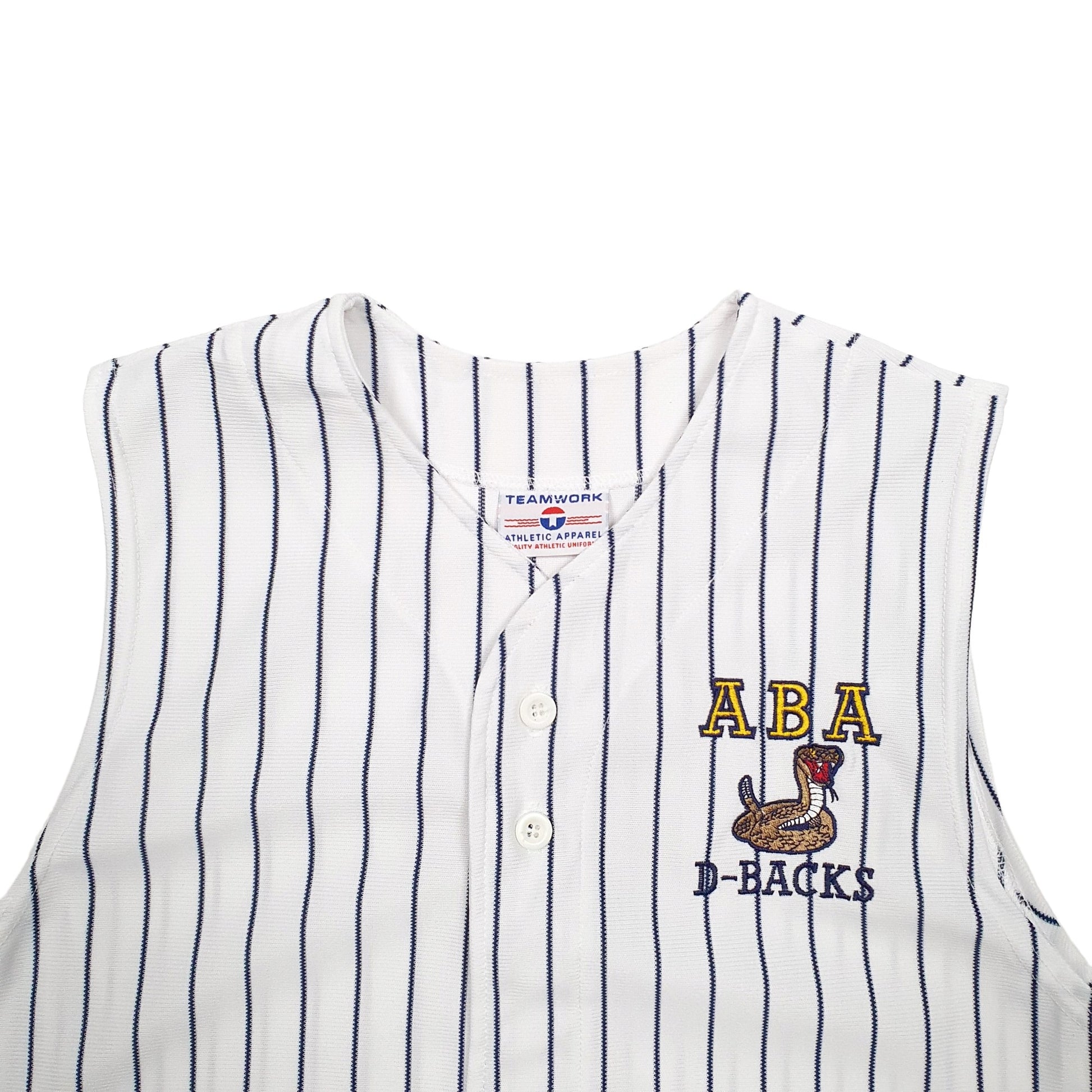 Mens Teamwork Short Sleeve MLB Baseball Jersey ABA D-Backs T Shirt