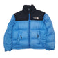 Mens Blue The North Face Nuptse 700  Coat