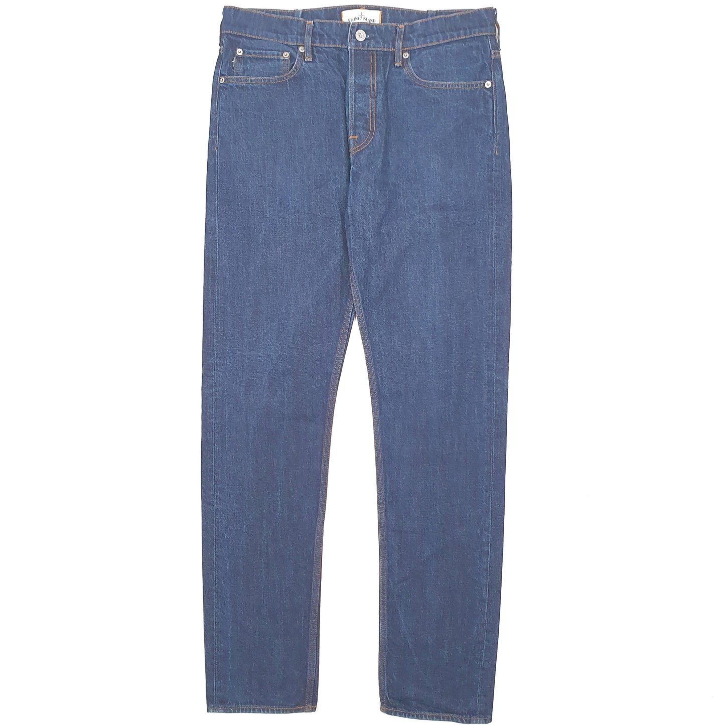 Mens Blue Stone Island  RE-T JeansW34 L34