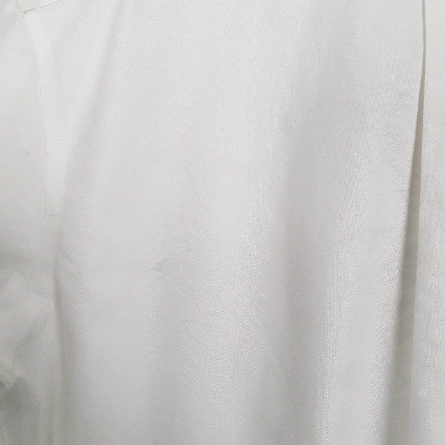 Mens White L.L.Bean  Short Sleeve Shirt