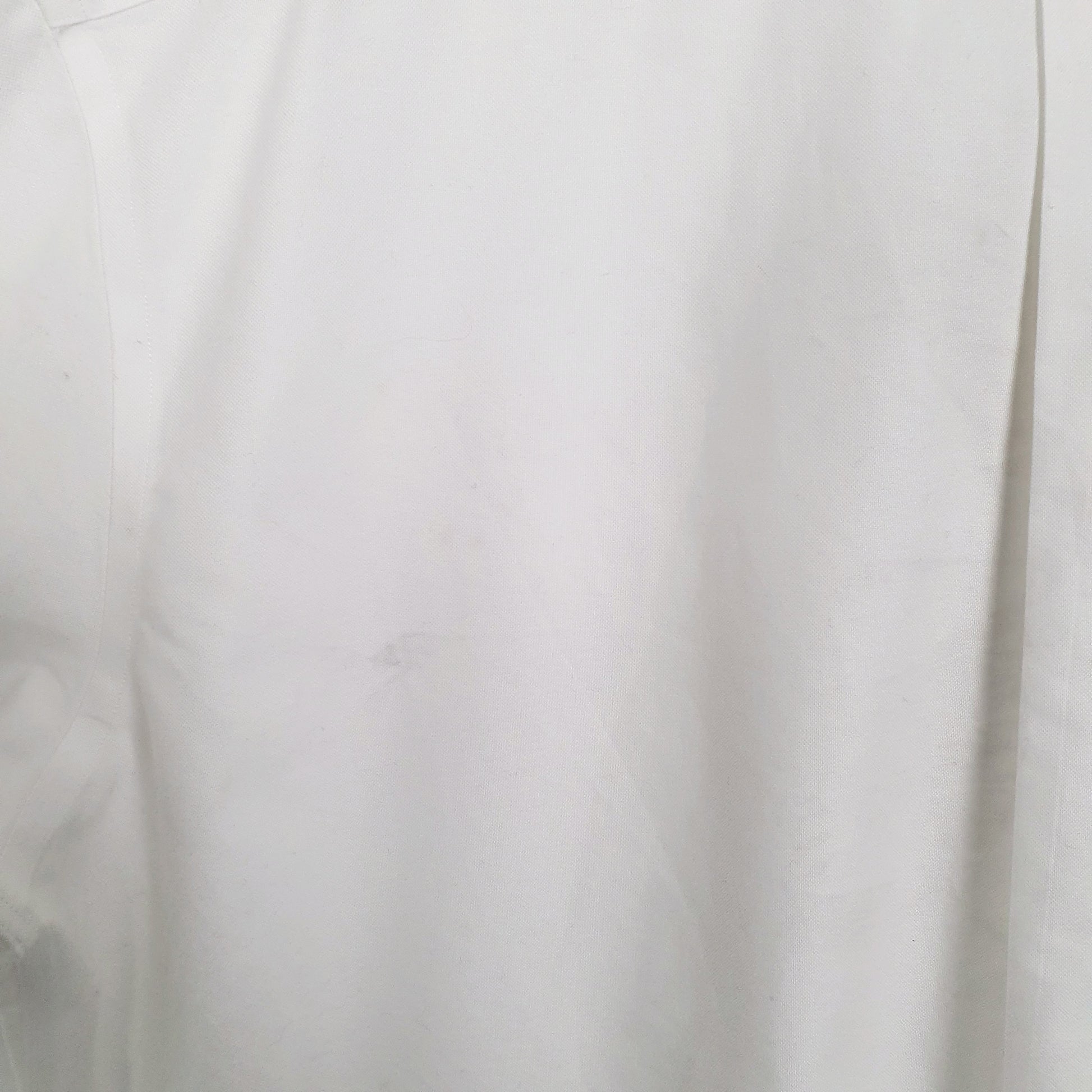 Mens White L.L.Bean  Short Sleeve Shirt