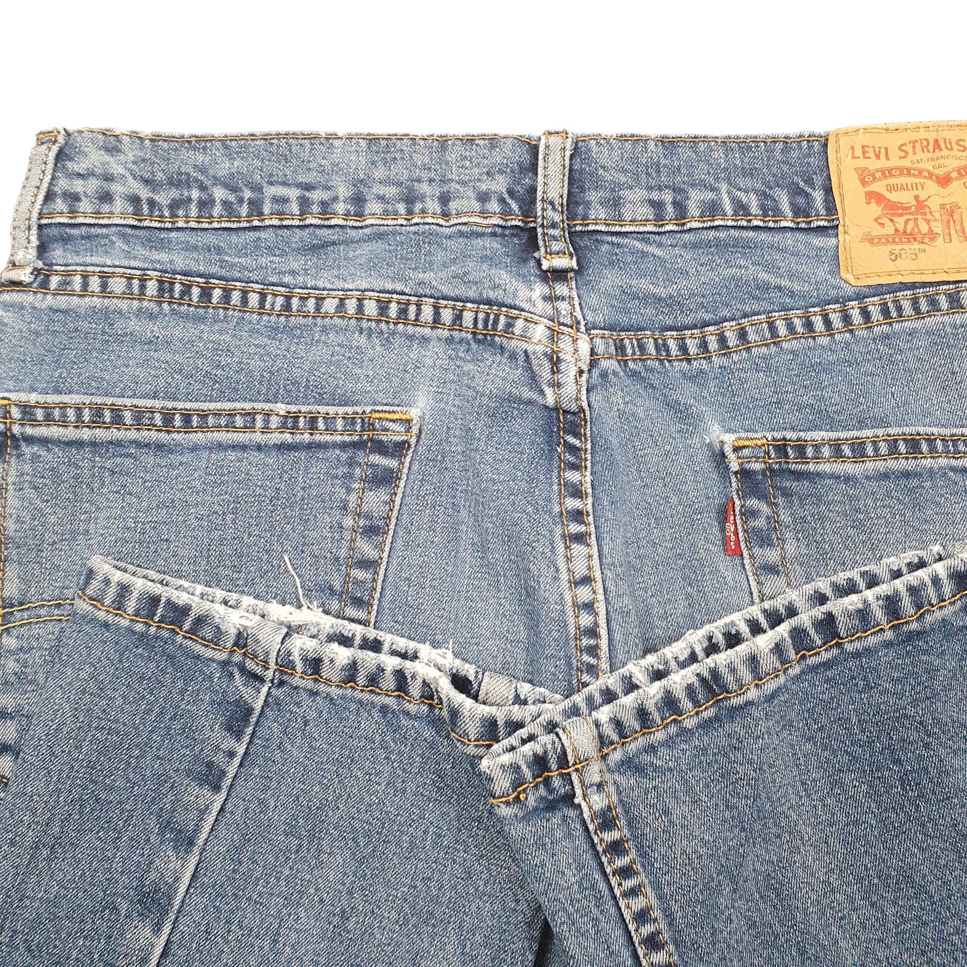 Mens Blue Levis  505 JeansW33 L32