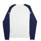 Mens White Kappa British Spellout Crewneck Jumper