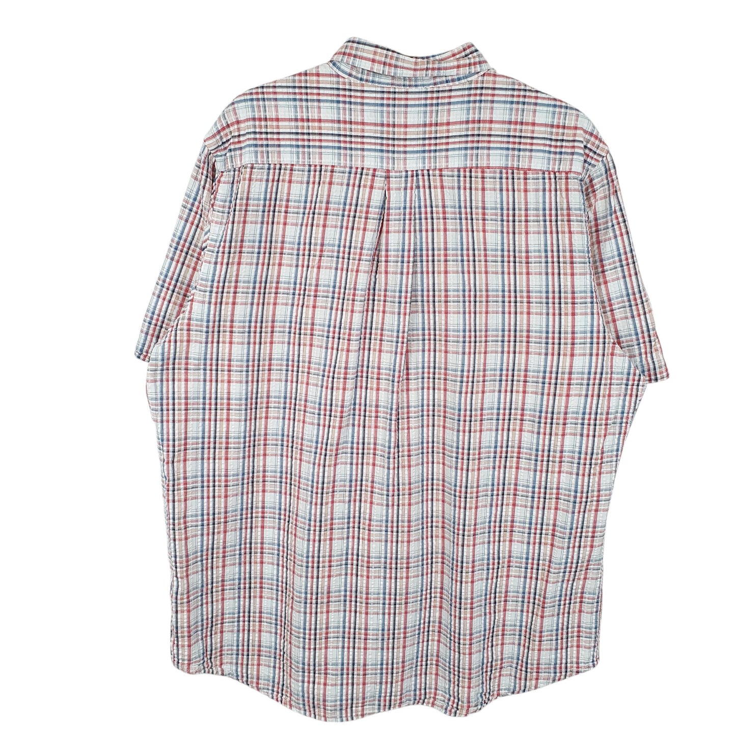 Mens White Dockers  Short Sleeve Shirt