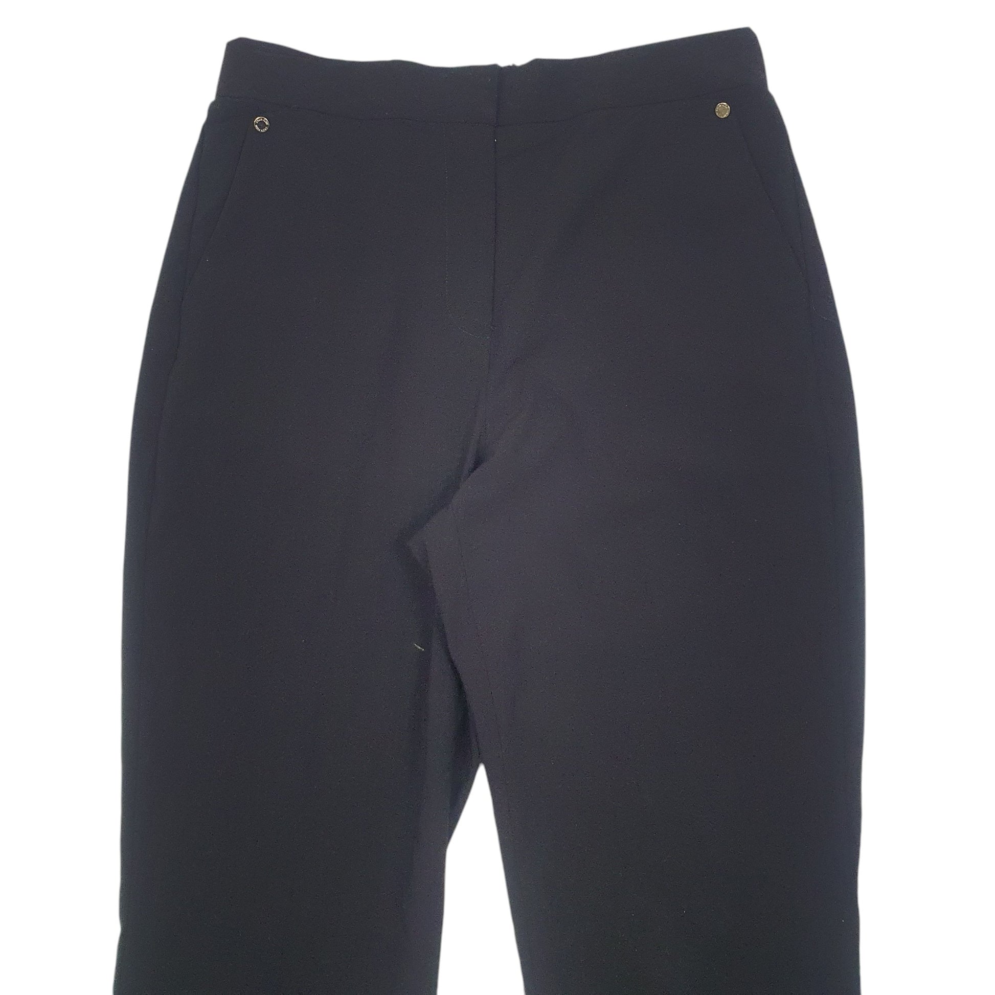 Womens Black Calvin Klein  Chino Trousers