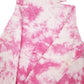 Womens Pink Tommy Hilfiger Sport Tie Dye Hoodie Jumper