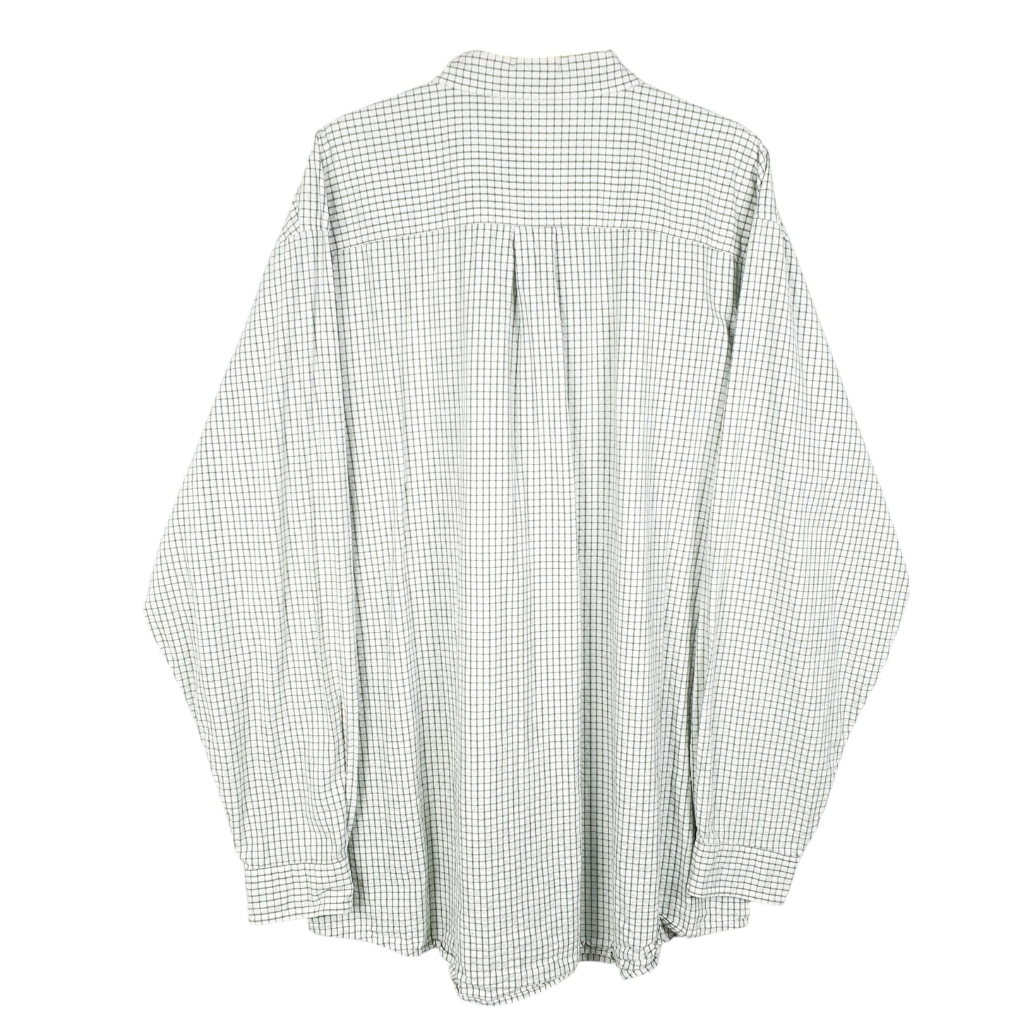 Mens White L.L.Bean Tall Long Sleeve Shirt